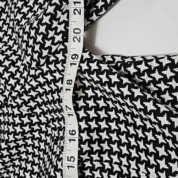 Marina Luna Black & White With Lace & Pockets Blazer Jacket Size L #W-736 - Picture 10 of 12